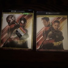 Ant Man and The Wasp 4K Ultra HD  Blu-Ray  Digital w/Lenticular Slipcover