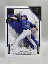 2025 Panini Impeccable #81 Chase Dollander Silver #60/60