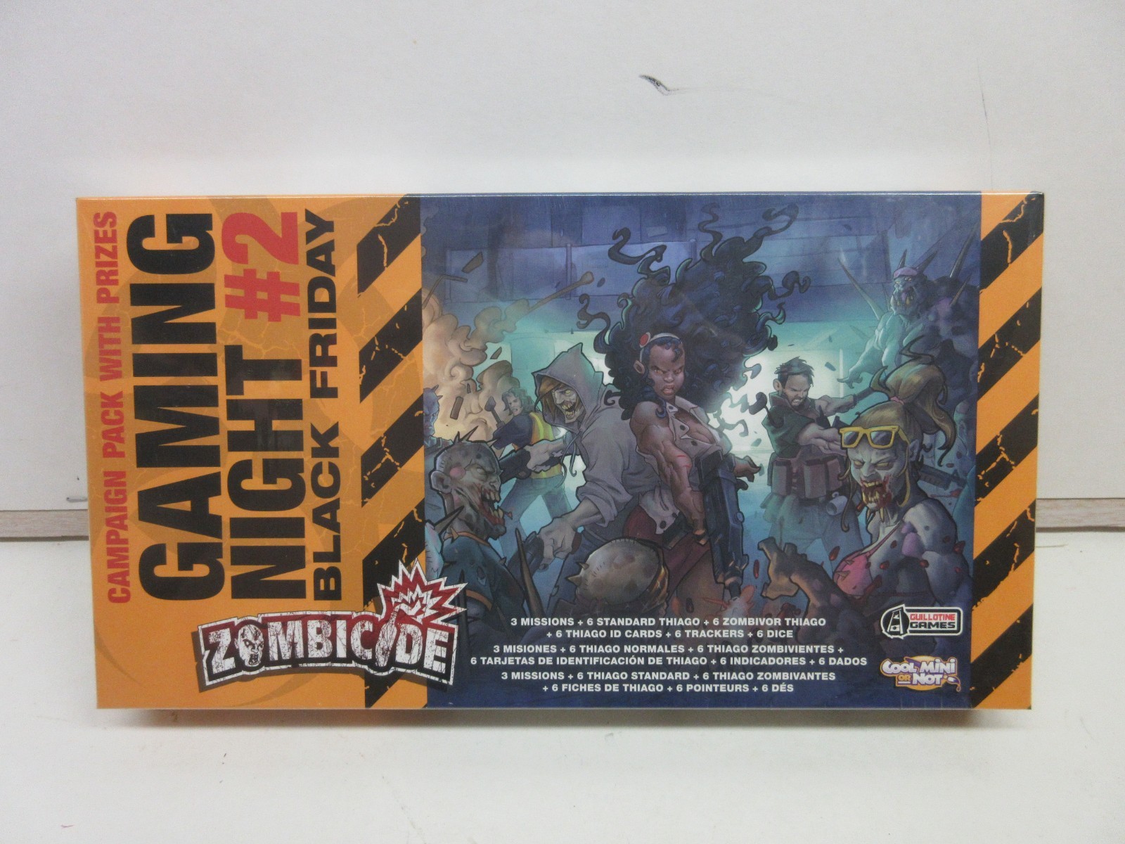 CMON Zombicide Gaming Night #2 Black Friday Campaign Pack Sealed