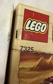 LEGO Pharaoh's Quest: Cursed Cobra Statue (7325) New, 1 Seal Damaged