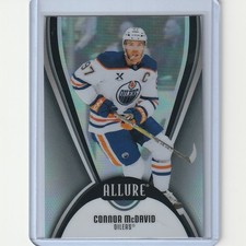 Connor McDavid Black Rainbow Parallel 2025-26 Allure Hockey Edmonton Oilers #97