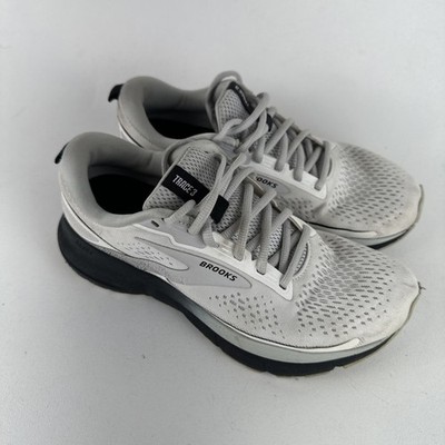 Brooks Trace 3 Womens Size 8 D Wide Shoes White Running Sneaker 1204011D191 Gym