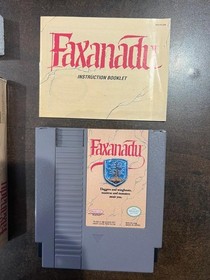 Faxanadu Nintendo NES Complete CIB