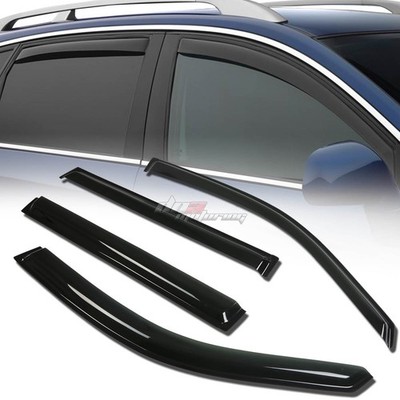FOR 03-08 HONDA PILOT 4DR SMOKE TINT WINDOW VISOR SHADE/VENT WIND/RAIN DEFLECTOR