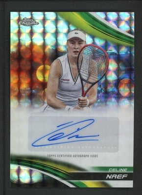 2025 CELINE NAEF AUTO TOPPS CHROME GEOMETRIC AUTOGRAPHS