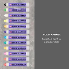 Sakura solid paint marker 3pk - 12 colors Available