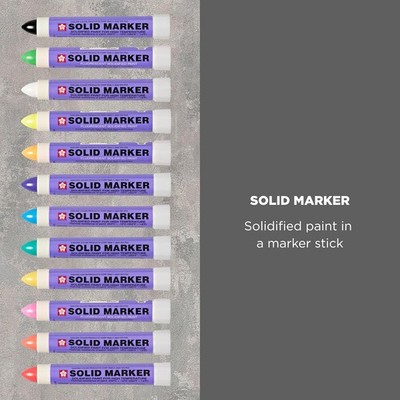 Sakura solid paint marker 3pk - 12 colors Available