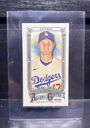 2025 Topps A&G Allen and Ginter Shohei Ohtani #132 Mitchell & Ness Back Mini SP