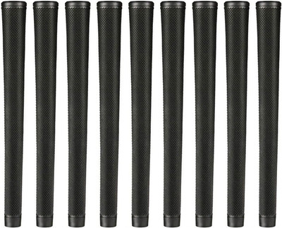 Arthritic Jumbo plus Golf Grips & Grip Kit, Black +5/32  Oversized Shock-Absorbi