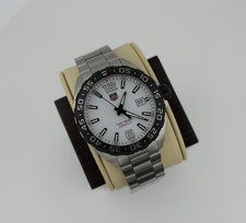 New TAG Heuer WAZ1111.BA0875 Mens Formula 1 Series Quartz Watch White Black 8-9" 4