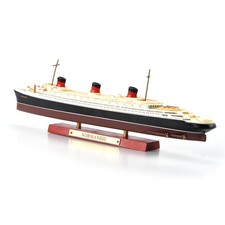 1/1250 Alloy Diecast Normandie Cruise Ship Boat Model Display Gift Model