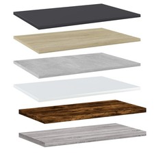 4/8 Stk. Bücherregal Bretter Regalbretter Schwebenden Regal Ersatz Wandboard 1-1