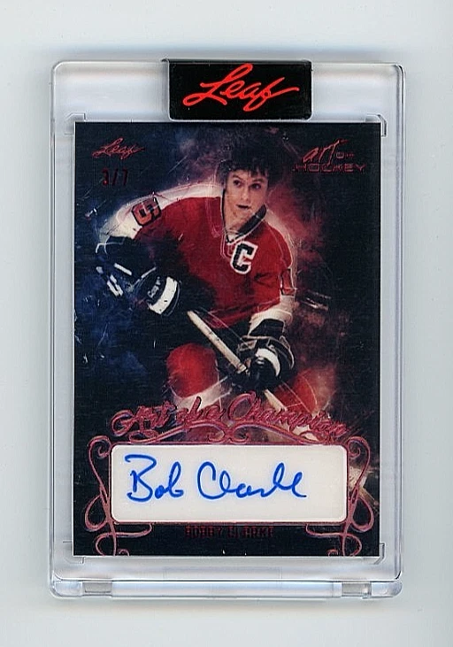 Bobby Clarke Ice Hockey Sports Autographed Trading Cards for sale
