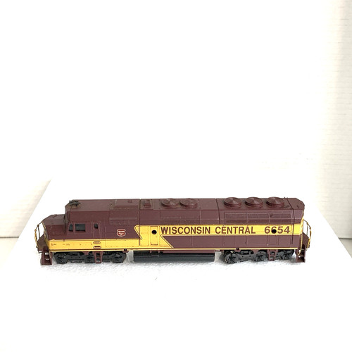 Locomotoras Athearn HO Wisconsin Central BB F45 #6654 alimentadas | Condition: Used