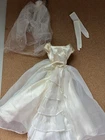 Vintage 1960's Mattel Barbie Doll Outfit Wedding Day #972 Incomplete