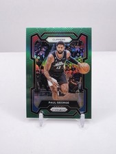 2023-2024 Panini Prizm Paul George Green Prizm  #101 Los Angeles Clippers