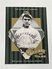 2001 Upper Deck Hall of Famers Baseball #60 - Nap Lajoie - Cleveland Indians