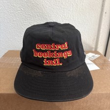 CENTRAL BOOKINGS INTL HAT Black Snapback CBI BORN DEAD 5 Panel International