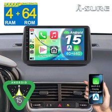 For Vauxhall Meriva B 2009-17 Android15 CarPlay 4+64GB Head Unit Sat Nav Stereo