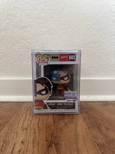 Pop! Batman/Robin (Tim Drake) #603 with Pop! Protector - Sealed