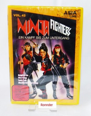 Ninja Fighters DVD - Asia Line Vol. 43 - Limited Edition - Neu & OVP