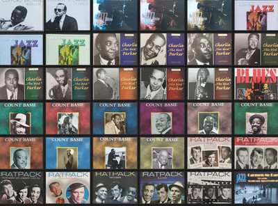 Riesen Musiksammlung von CD's - Blues, Jazz, Swing und Soul - Alben per Auswahl