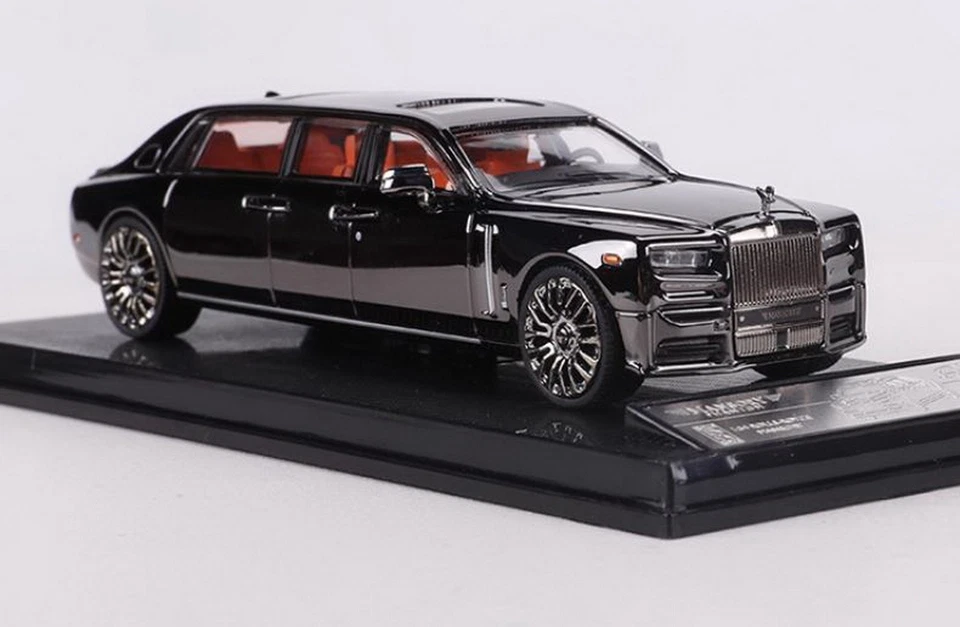 SC ART 1/64 масштаб Rolls-Royce Phantom VII серый литой автомобиль модель игрушка подарок - Изображение 3 из 4