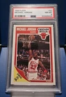 Fleer 1989 Fleer Michael Jordan #21 PSA 8 Graded Basketball Card Bulls