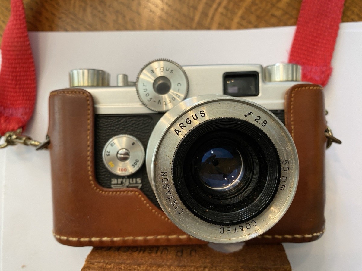 Argus C 44 レンジファインダー Cintagon 50mm f/2.8 Argus C44 50mm