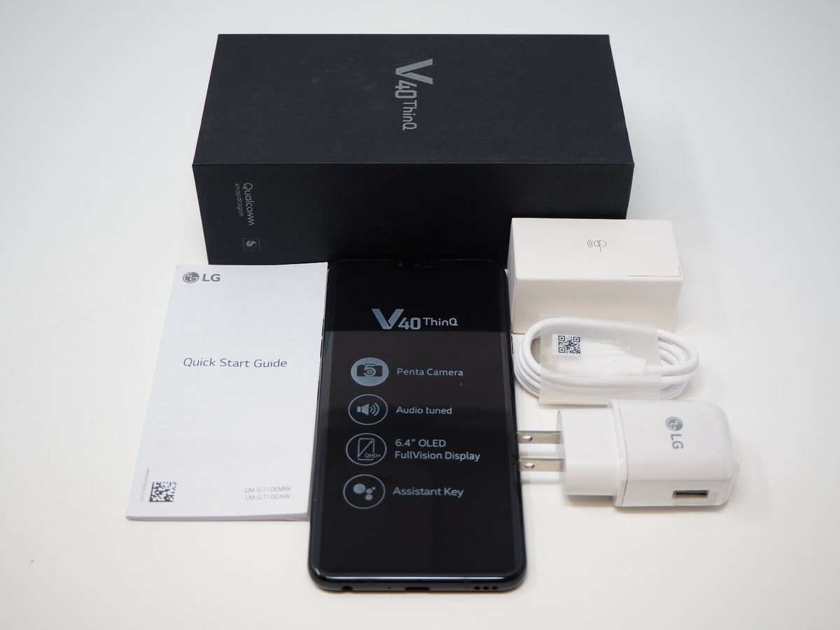 LG V40 ThinQ LM-V405EBW Dual SIM 128GB 6GB RAM 6.4