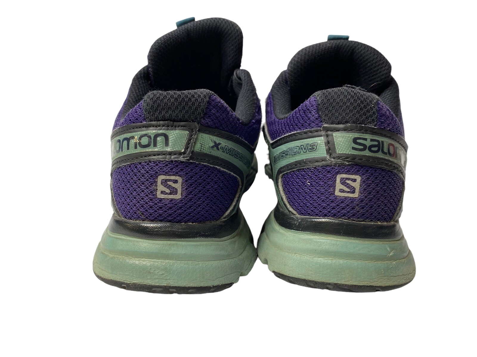 Salomon scarpe da trail da donna viola X Mission 3 taglia 9 GUC