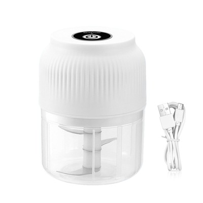 Electric Chopper Cutter Multi-Purpose Onion Garlic Food Dicer W/Charging Cable