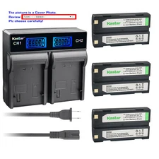Kastar Ei-D-Li1 Battery LCD Rapid Charger for Trimble R8 GPS, R8 GNSS, MT1000