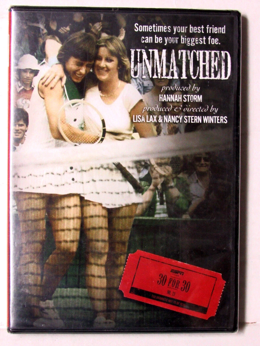 UNMATCHED CHRIS EVERT &amp; MARTINA NAVRATILOVA (DVD) TENNIS, NEW &amp;  SEALED, FREE 825452506807 | eBay