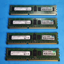 Micron 16GB 4x4GB 1Rx4 PC3-12800R DDR3-1600 Registered ECC Server RAM Memory