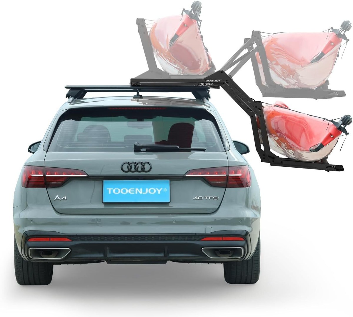 Lift Assist Thule Kayak Rack TOOENJOY Universal Assist Elevating