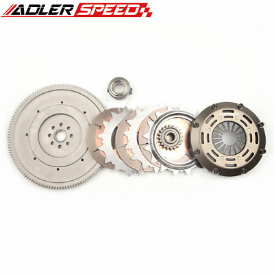 Racing Clutch Triple Disc Kit For SUBARU WRX STI EJ25 6 SPEED 04-18 Standard WT