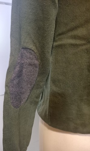 MAGLIA MAGLIONE UOMO AX ARMANI EXCHANGE TG. M SUN68 - VERDE MILITARE CON TOPPE - Picture 5 of 7