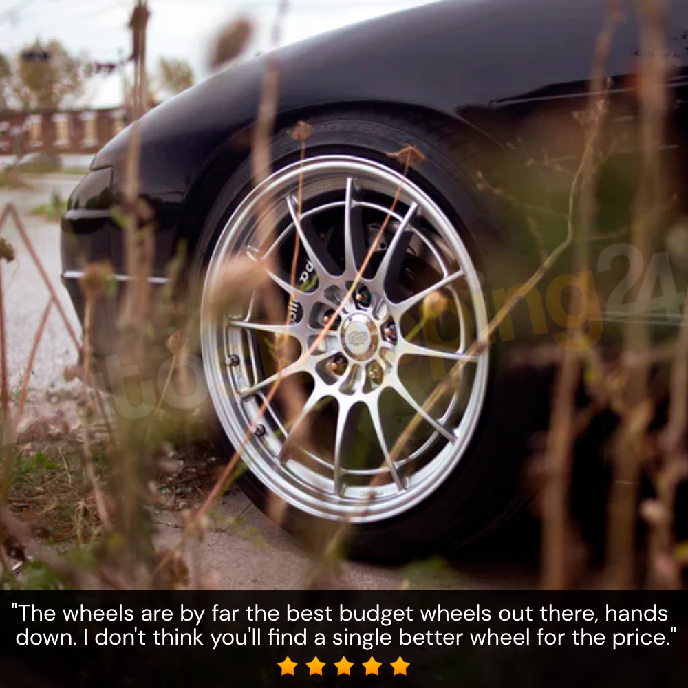 Enkei 3658856538SP Set of 4 18x8.5 5x114.3 38mm 72.6mm NT03+M