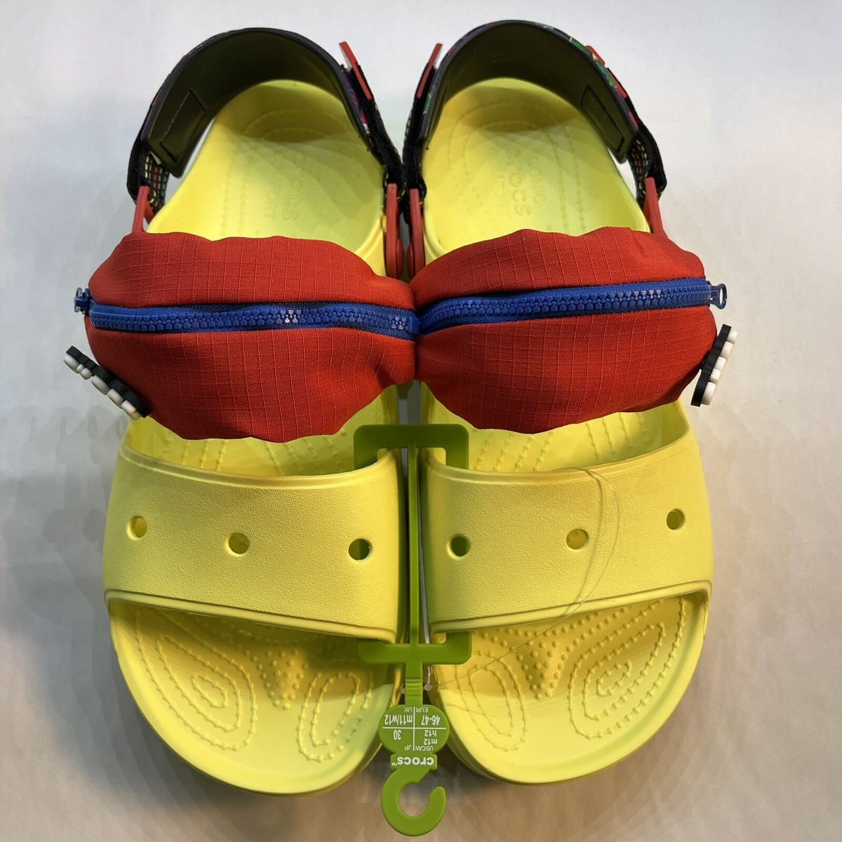 Crocs Classic All Terrain Sandals Yellow with Zipper Pouch Men’s Size 12 Crocs Classic All Terrain Sandals Yellow with Zipper Pouch  main image 3
