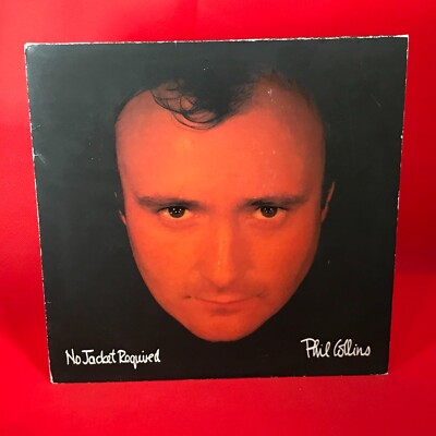 PHIL COLLINS No Jacket Required 1985 UK Vinyl LP + INNER Sussudio original K