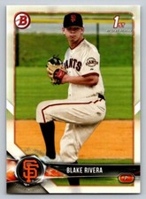 2018 Bowman Draft - #BD-80 Blake Rivera (RC)