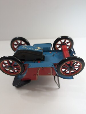Vintage Modern Toys Lever Action Tin Toy Car Japan Pat 27579 Vintage Modern Toys Lever Action Tin Toy Car Japan Pat 27579
