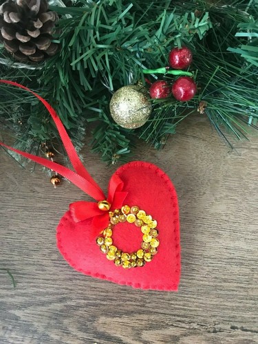Handmade Felt Christmas Decorations Christmas Tree Hanging Ornaments - Picture 40 of 96