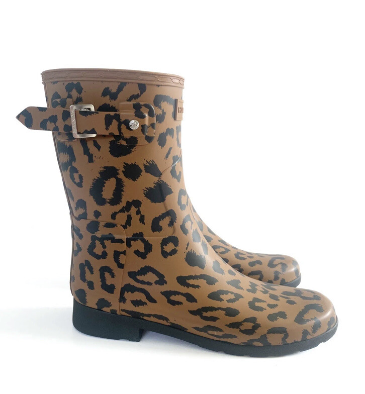 Original Leopard Leopard Print Hunter Wellies Wellington Boots