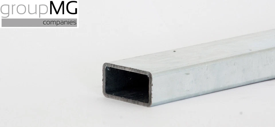 MARKENLOS .Verzinkt Rechteckrohr Stahlrohr Vierkantrohr Hohlprofil