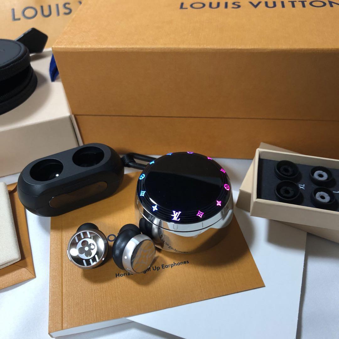 Louis Vuitton Horizon Light Up Earphones Silver QAB260 eBay
