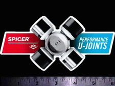 DANA - SPICER Performance U-Joints  - Original Vintage Racing Decal/Sticker