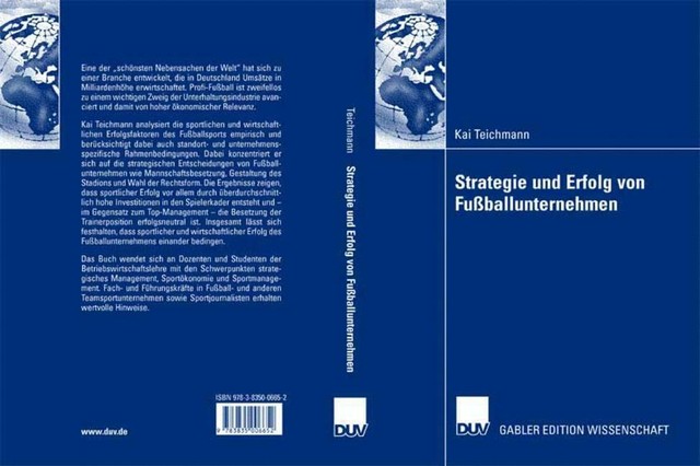 Thumbnail - Strategie Und Erfolg Von Fußballunternehmen | Buch | 9783835006652