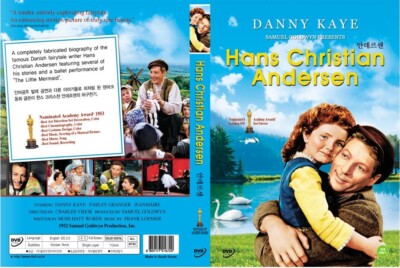 Hans Christian Andersen 1952 (DVD,All,New) Charles Vidor, Danny